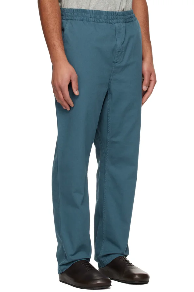 Carhartt Work In Progress Blue Flint Trousers, photo 2 of 4 from SSENSE