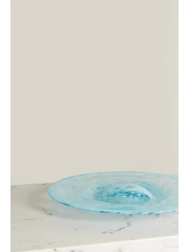 VANDEROHE CURIO + NET SUSTAIN Skimming Stone Platter in Blue, photo 2 of 2 from NET-A-PORTER (Canada)