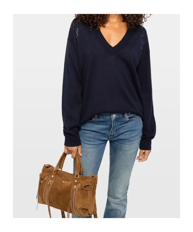 Zadig & Voltaire Swyny Cashmere Sweater, photo 3 of 5 from SENSER