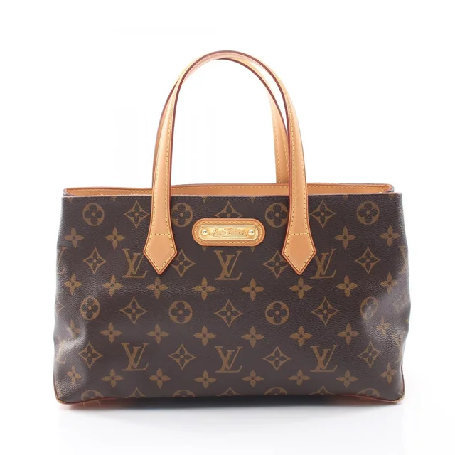 Louis Vuitton Handbag Wilshire PM Monogram Canvas Leather in Coated canvas from The Reluxe