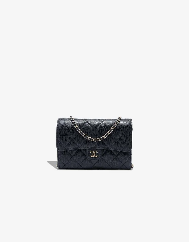 Chanel Wallet On Chain Caviar Black from SACLÀB