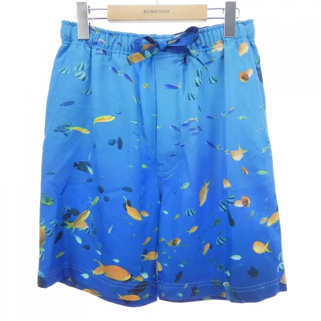 Loewe Shorts Pants Orange in Orange Silk from The Reluxe