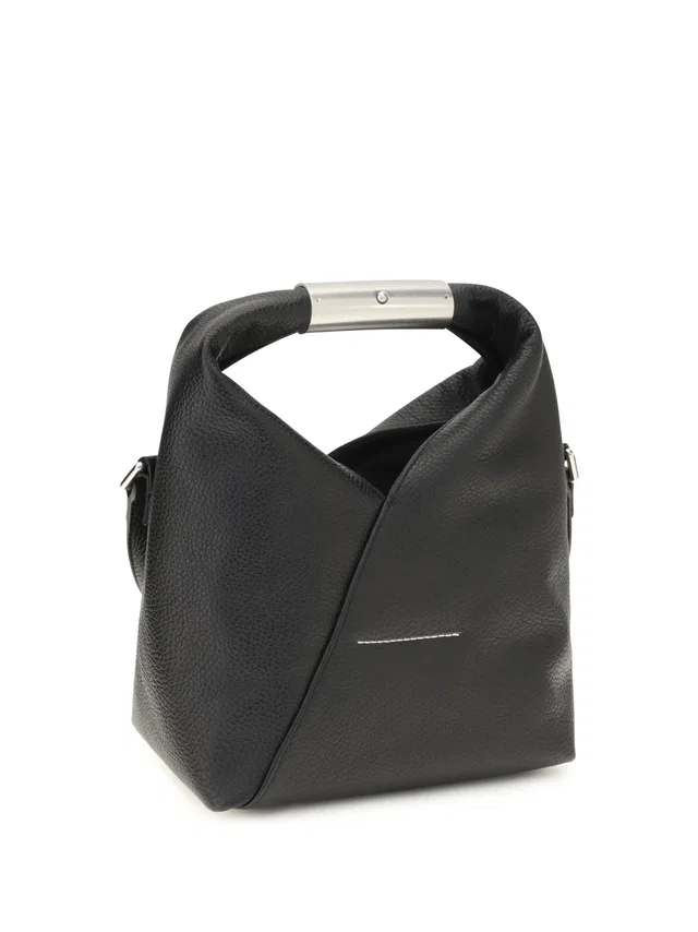 Maison Margiela Japanese Mini Shoulder Bag — Black Calf Leather in Black Calfskin from HEWI