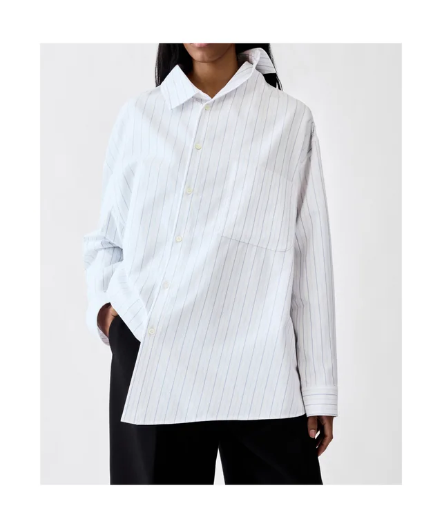 Jacquemus Asymmetric Striped Shirt, photo 2 of 5 from SENSER