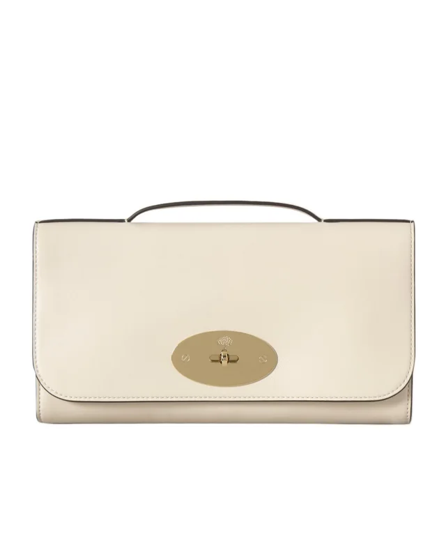 Mulberry Twist Block Foldover Top Clutch Bag from SENSER, photo 1 of 1