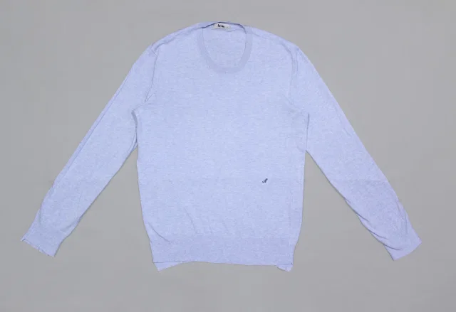 Acne Studios Atlas O Ss12 Logo Sweater in blue from Grailed