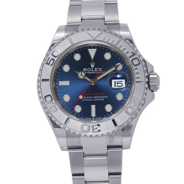 Rolex Yacht-Master W40mm Stainless Steel PT950 Blue Dial126622 in Blue from GALLERY RARE