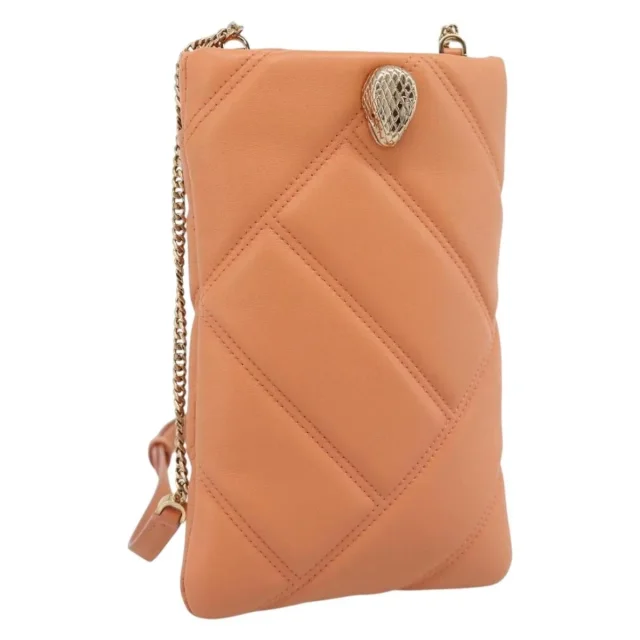 Bvlgari Serpenti Cabochon Phone Holder on Chain Diagonal Quilted Leather in Leather from Her-Age, photo 14 of 42