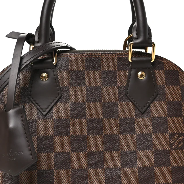Louis Vuitton Damier Ebene Alma BB in Brown Coated canvas from FASHIONPHILE, photo 7 of 10