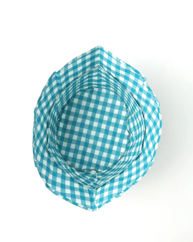 Prada Gingham Fishermans Hat from A Retro Tale, photo 4 of 4