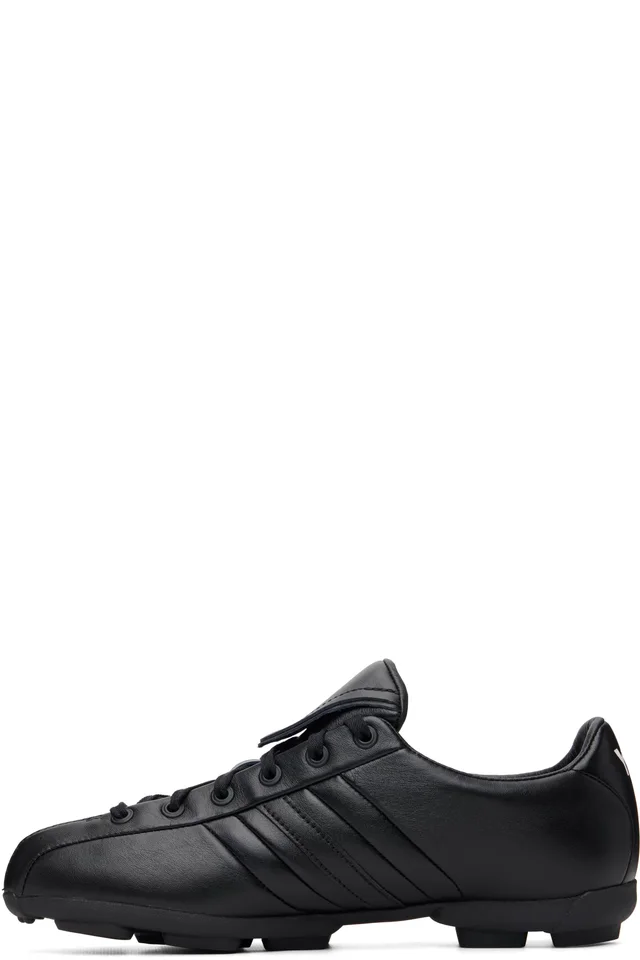 Y-3 Black Field Sneakers, photo 3 of 5 from SSENSE