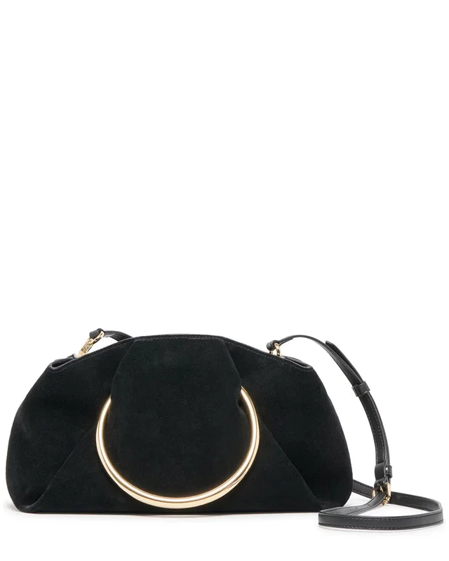 Dolce Vita Channing Suede Pleated O-Ring Bag, image 1 of 1 from Rue La La