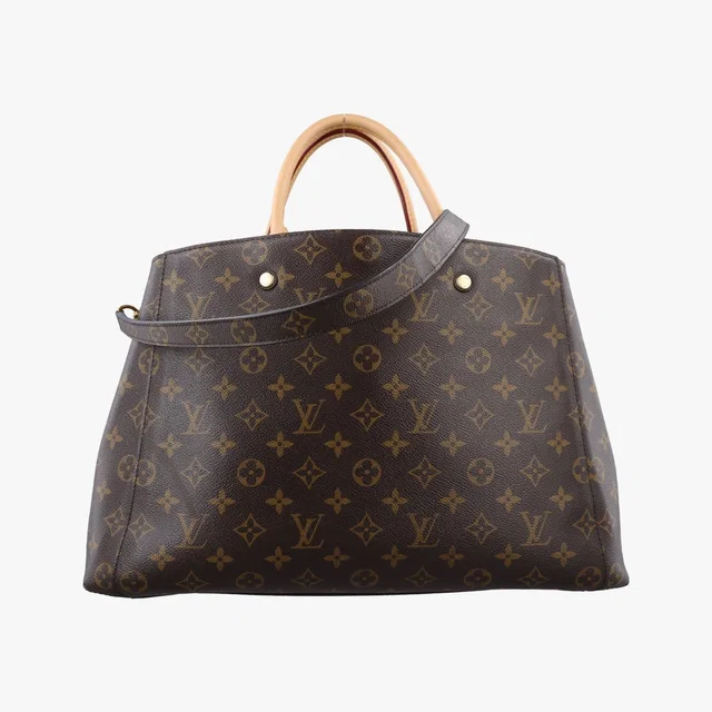Louis Vuitton Montaigne GM Monogram Brown Canvas in Brown Canvas from The Reluxe