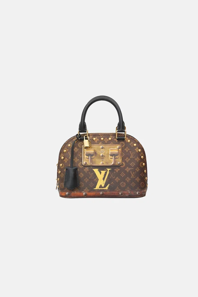 Louis Vuitton 2018 Monogram Time Trunk Alma BB Bag in Coated canvas from VSP Consignment