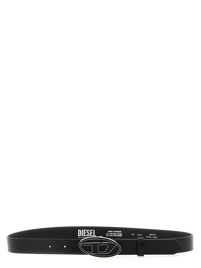 Diesel Belt — Black in Black Denim from HEWI