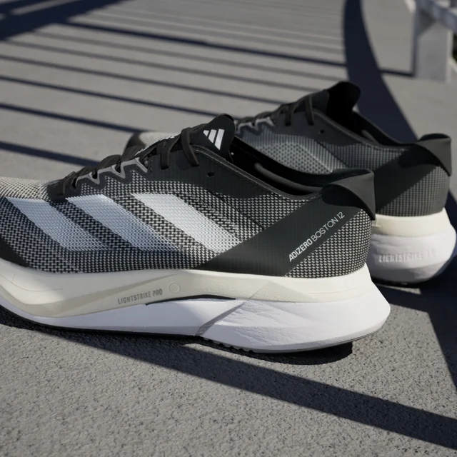 Adidas Adizero Boston 12 Running Shoes in Black, photo 7 of 7 from adidas (US)