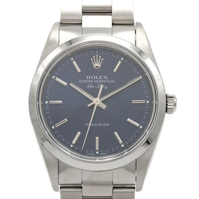 Rolex Air King SS Automatic Number Watch from The Reluxe