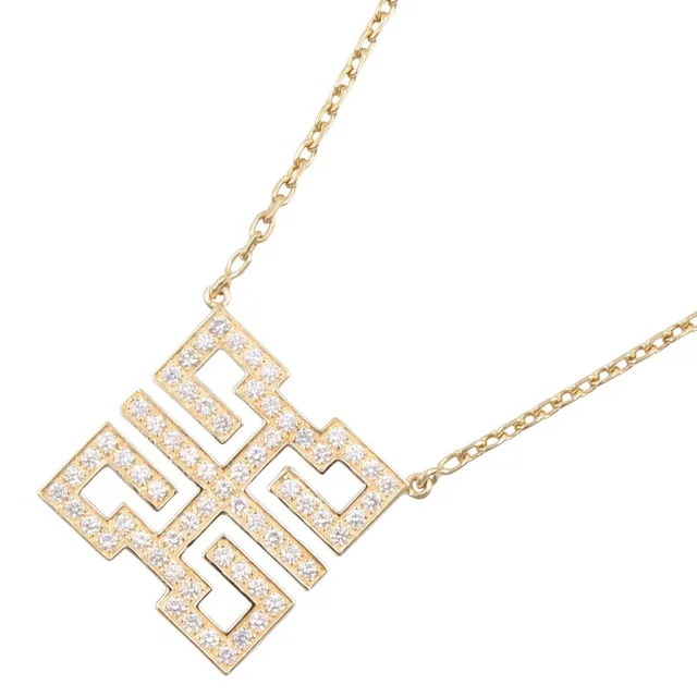 Cartier Dragon Mini Wish Knot Au750 Diamond Necklace from LuxUness
