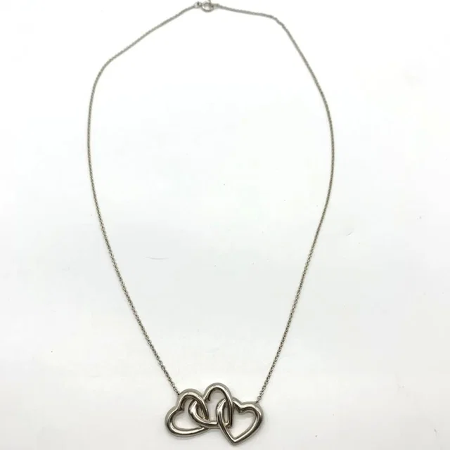 Tiffany & Co. Triple Heart Necklace, Sterling Silver 925 in multicolor from Grailed