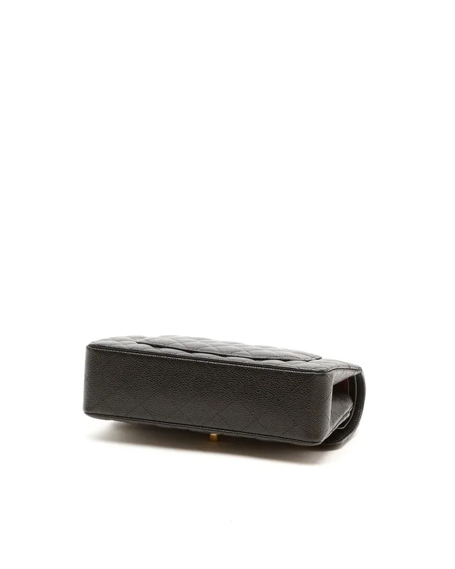 Chanel Small Classic Caviar Double Flap Bag in Caviar leather from A Retro Tale, photo 4 of 10