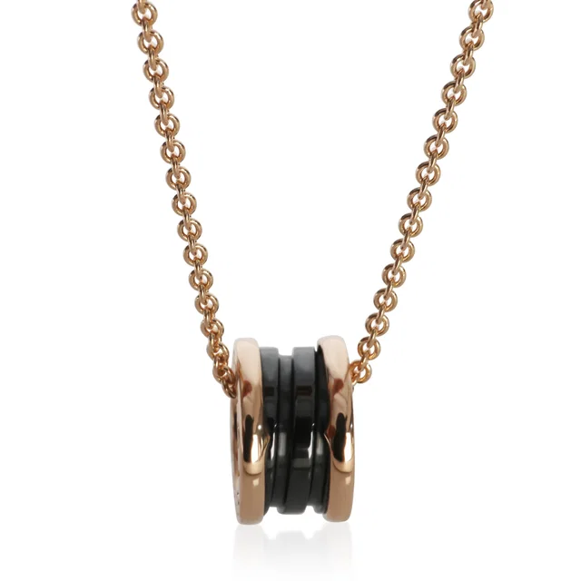Bvlgari Rose Gold B.zero1 Necklace 18k in Pink from HEWI