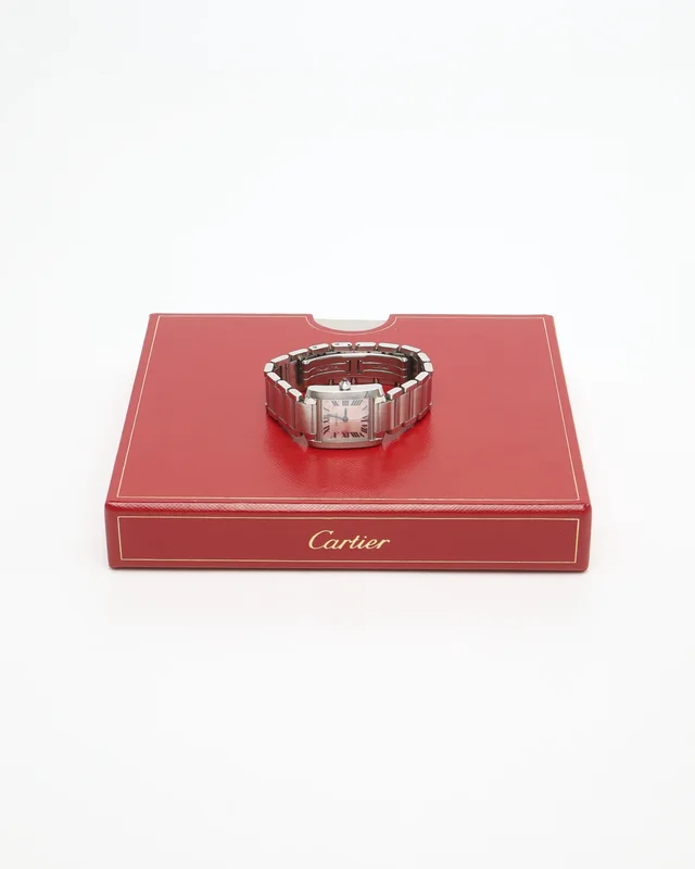 Cartier Tank Francaise 20mm Ref 2384 Certificate Watch from A Retro Tale, photo 2 of 2