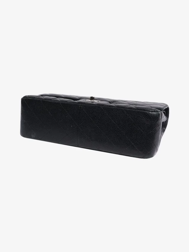 Chanel Black Caviar Jumbo 2012 Classic Double Flap in Black Caviar leather from Sign of the Times, photo 5 of 16