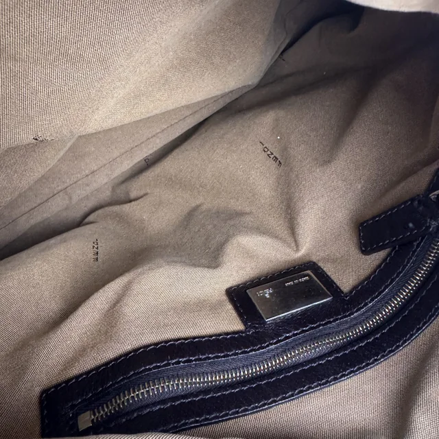 Fendi Tobacco Zucca Medium Chef Shoulder Bag in Calfskin leather, Metal, zucca canvas from Reowned, photo 13 of 13