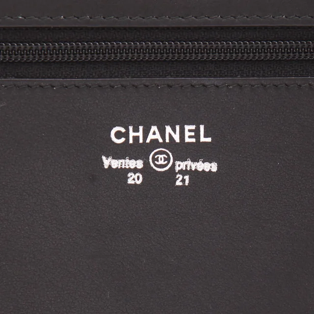 Chanel ‘Wallet on Chain’ shoulder bag in Black Leather from Collector Square, photo 4 of 5