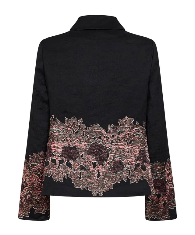 Dries Van Noten Bettsy Embroidered Jacket, photo 2 of 3 from SENSER