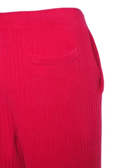 Bonsai Straight Trousers with Drawstring in 93% Cotton, 7% Lycra®, photo 6 of 6 from LUISAVIAROMA