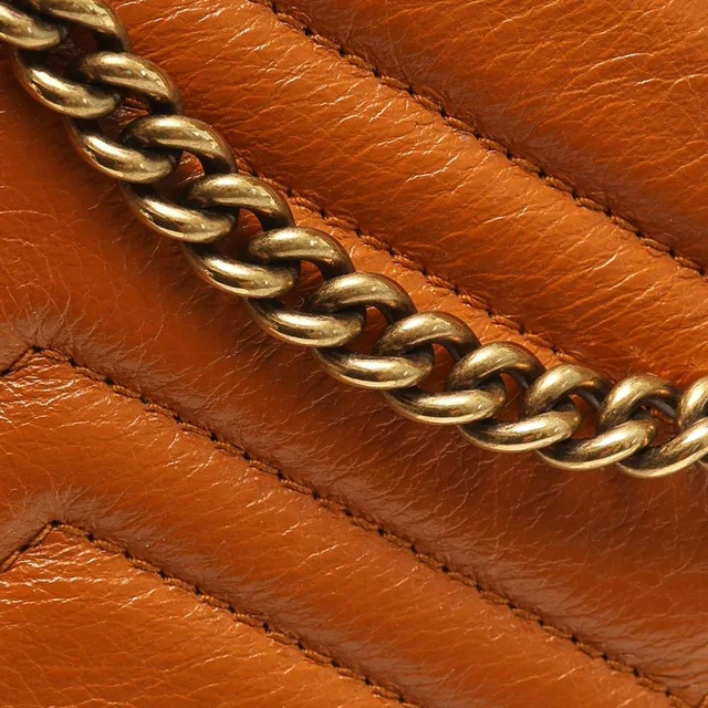 Gucci GG Marmont Accordion Shoulder Bag in Leather from A Retro Tale, photo 8 of 15