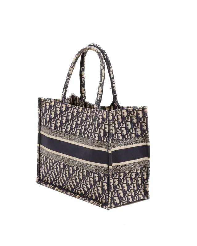 Dior Medium Oblique Book Tote Bag in Canvas from A Retro Tale, photo 3 of 9