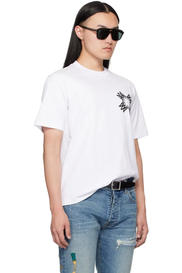 AMIRI Black MA Quad T-shirt, photo 2 of 5 from SSENSE