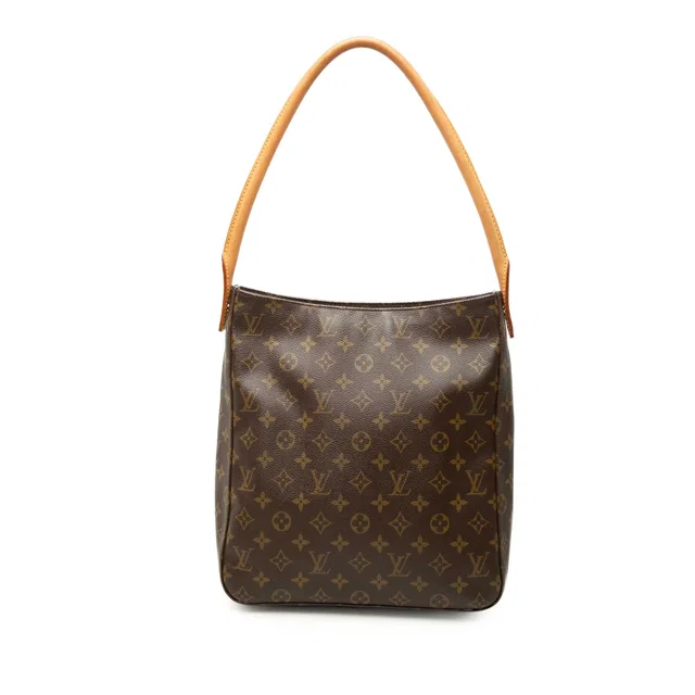 Brown Louis Vuitton Monogram Looping GM Shoulder Bag in Brown Coated canvas from Designer Revival, photo 1 of 1