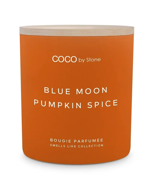 COCO by Stone Smells Like Blue Moon Pumpkin Spice 15oz Coconut Wax Candle, image 1 of 1 from Rue La La