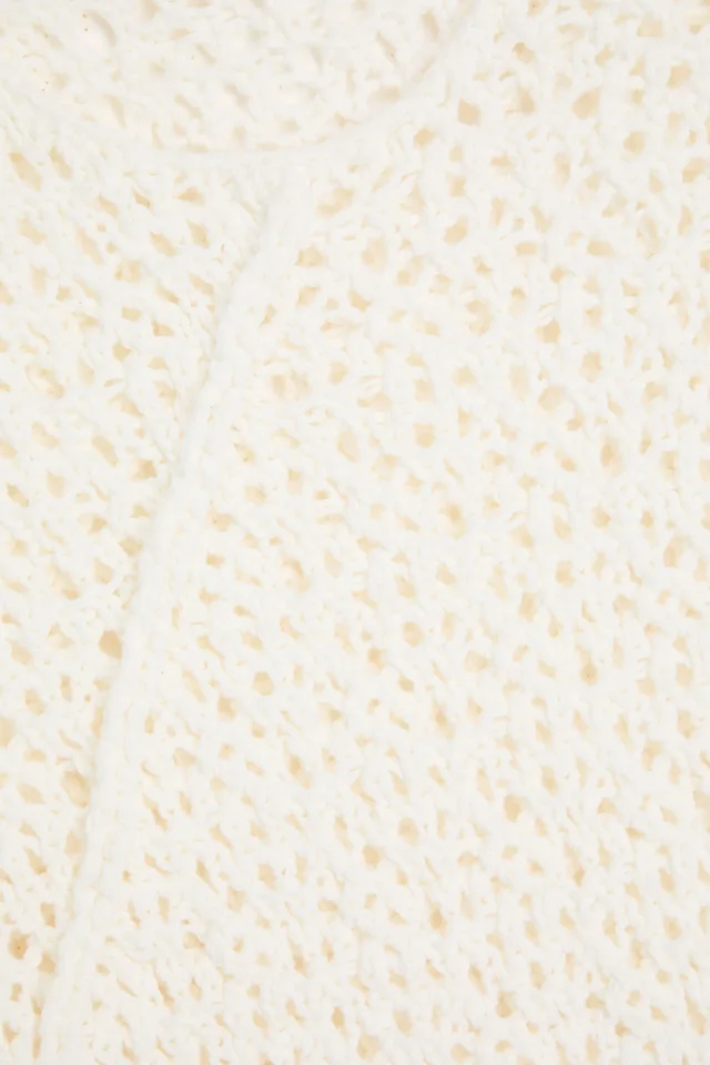 Toteme Open-Knit Cotton-Blend Top, photo 4 of 4 from THE OUTNET