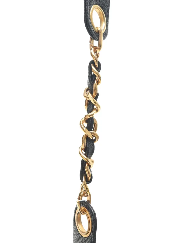 Chanel CC Caviar Bucket Bag in Caviar leather from A Retro Tale, photo 9 of 14