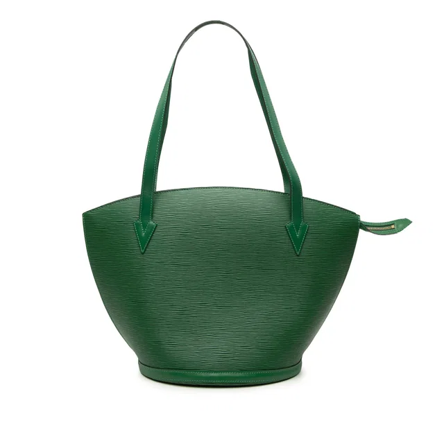 Green Louis Vuitton Epi Saint Jacques GM Long Strap Shoulder Bag in Green Leather from Designer Revival