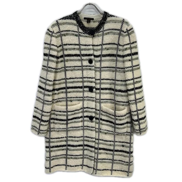 Louis Vuitton Tweed Coat in Tweed from The Reluxe