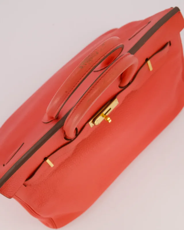 Hermès Birkin Retourne 35 Bag in Pink Togo leather from Sellier, photo 15 of 21
