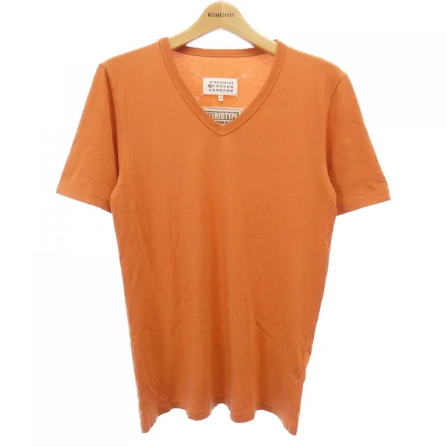 【クーポン対象商品】メゾンマルジェラ Maison Margiela Tシャツ in Orange type 44 from KOMEHYO