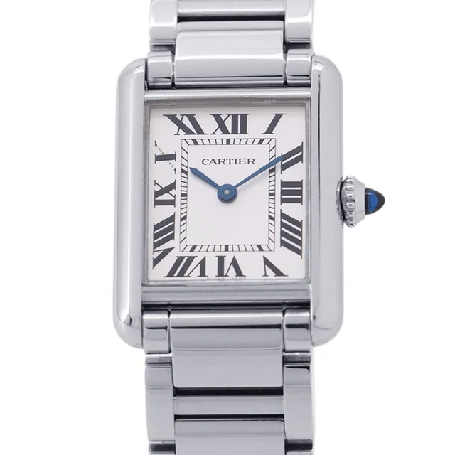 Cartier Tank mast SM W29.5mm×H22mm Stainless Steel Silver DialWSTA0051 in Silver from GALLERY RARE