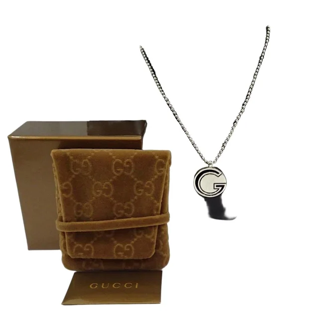 Gucci Logo Chain Necklace from The Reluxe