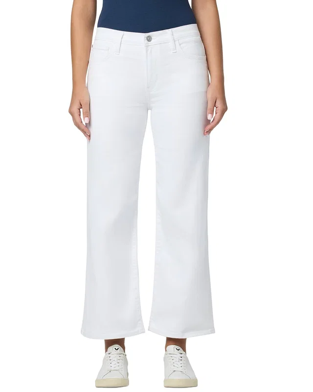 HUDSON Jeans Rosalie High-Rise Wide Leg Ankle WHT-WHITE Jean, image 1 of 1 from Rue La La