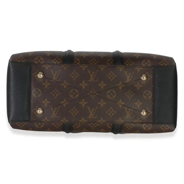Louis Vuitton Black Monogram Canvas Soufflot MM in Black Coated canvas from myGemma, photo 2 of 2
