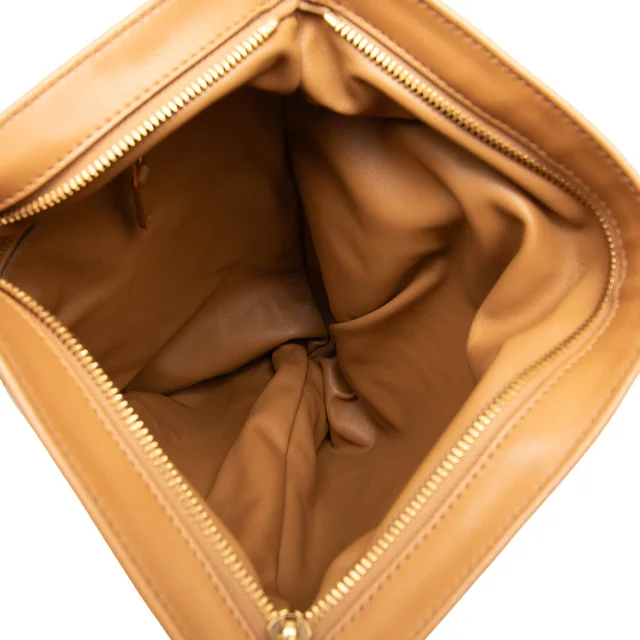 Brown Bottega Veneta Nappa BV Twist Handbag in Brown Nappa leather from Designer Revival, photo 2 of 2