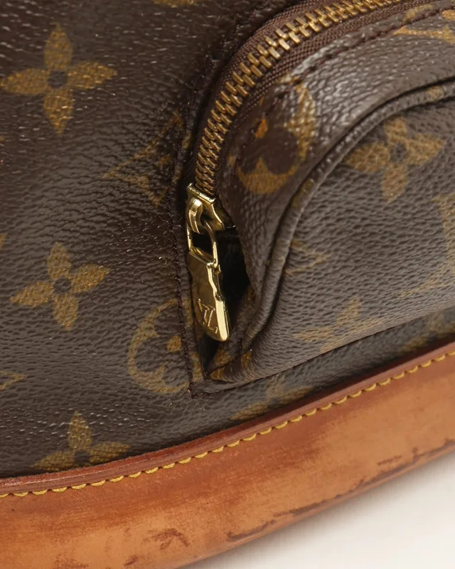 Louis Vuitton Monogram Montsouris MM Backpack in Coated canvas from A Retro Tale, photo 7 of 15