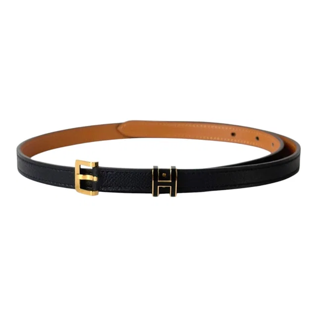 Hermès Black Pop H 15 Belt - 80cm in Black from Luxury Promise