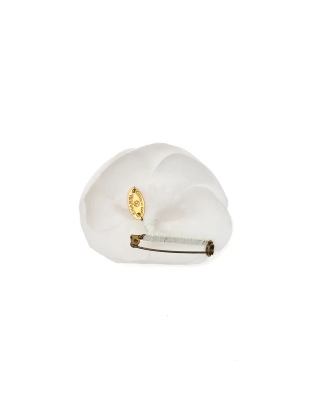 Chanel Camellia Corsages Brooch in Silk from A Retro Tale, photo 2 of 3
